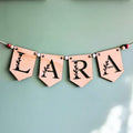 Floral Bunting Sign