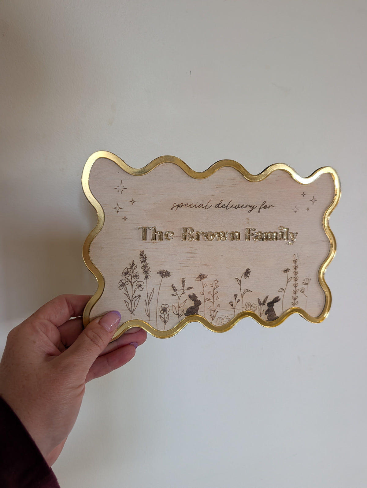 Easter Crate Plaque