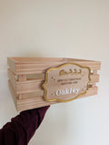 Personalised Interchangeable Christmas Crate