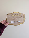 Christmas Crate Plaque
