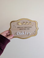 Christmas Crate Plaque