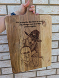 Personalised Photo Engraved Serving Board