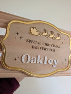 Christmas Crate Plaque